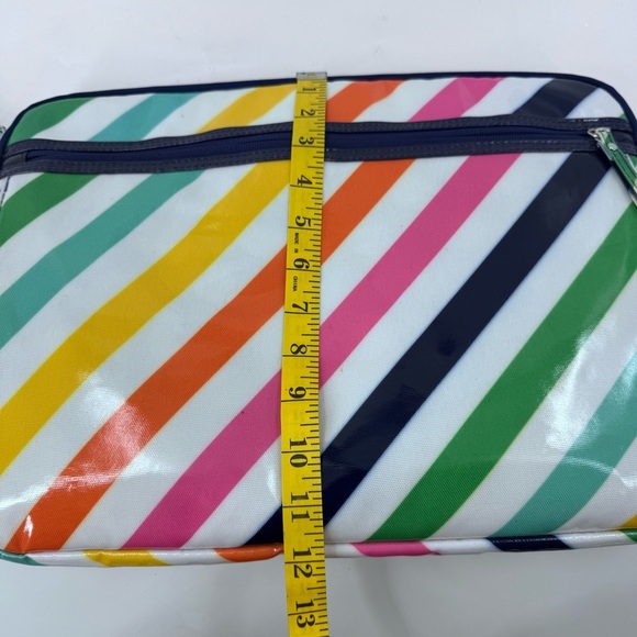 Red and Pink Tablet Sleeve with Zipper Closure - Picture 7 of 9